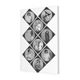 thumbnail image 1 of Custom Canvas Prints White Black Minimslist Fashion Personalized Photo Image Collage DIY Framed Kit Wall Art Picture Room Decor 16x20 inch, 1 of 7