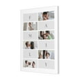thumbnail image 1 of Custom Canvas Prints White Grey Clean Grid Family Personalized Photo Image Collage DIY Framed Kit Wall Art Picture Room Decor 16x20 inch, 1 of 1