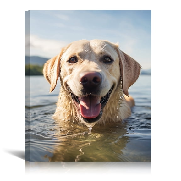 Custom Canvas Prints with Your Photos 8x10 Inch, Personalized Picture Print To Canvas Gifts for Family Wall Art Decor