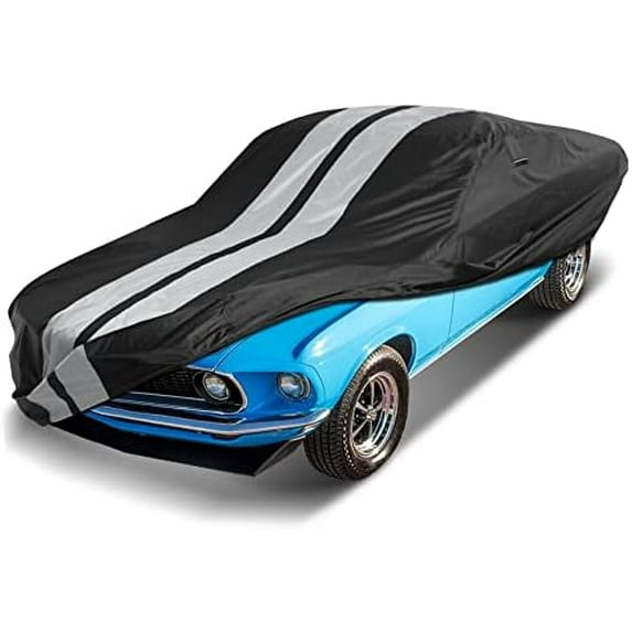 Custom Car Cover for 1969-1973 Ford Mustang Waterproof All Weather Rain ...