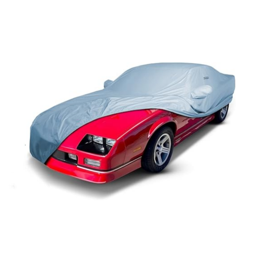 Custom Car Cover Compatible with 1982-1992, Waterproof All-Weather Rain Snow UV Sun Protector Full Exterior Indoor Outdoor Car Covers, 1-Tone (Solid Gray)