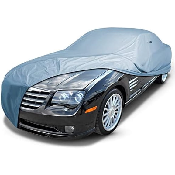 Custom Car Cover for 2004-2008 Chrysler Crossfire Waterproof All Weather Rain Snow UV Sun Protector Full Exterior Indoor Outdoor Car Cover