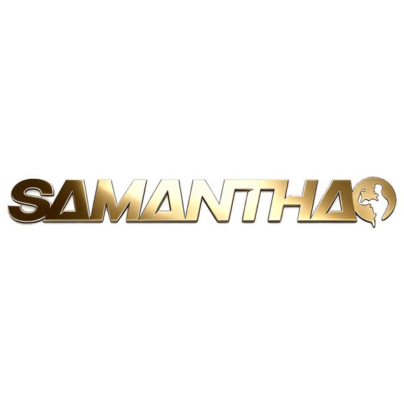Custom Car Stickers, Stainless Steel Fitness & Strength Car Stickers, Personalized Name & Text Emblem, Waterproof Metal Decal for Cars, Vans, Boats, Bicycles, Refrigerators, Walls & Doors