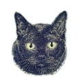 thumbnail image 1 of Custom Cat Portraits[Burmese Cat Face ] Embroidered Iron On/Sew patch [4" x 3"]], 1 of 1