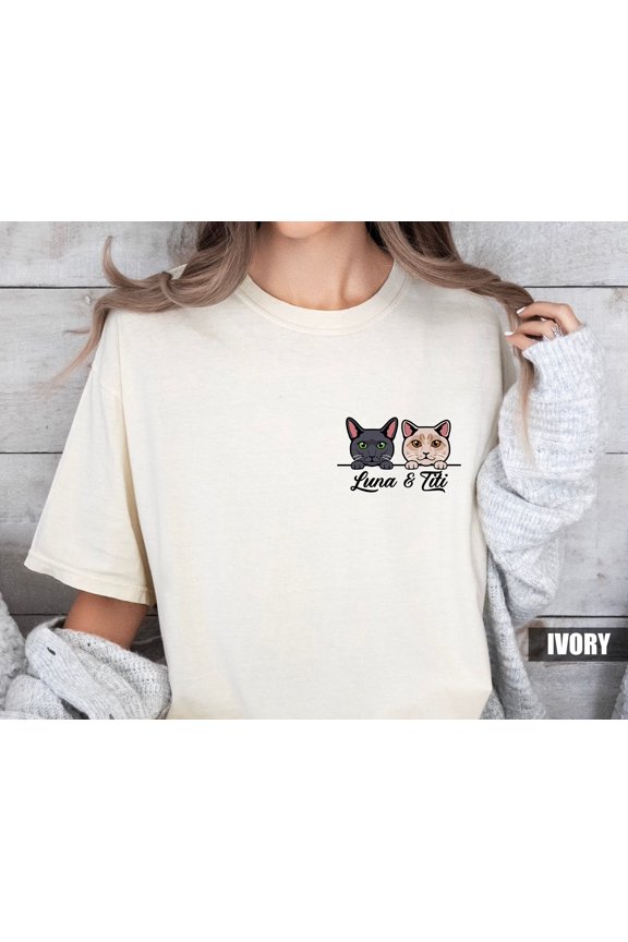 Custom Cat Shirt Personalized Cat Breed amp Name