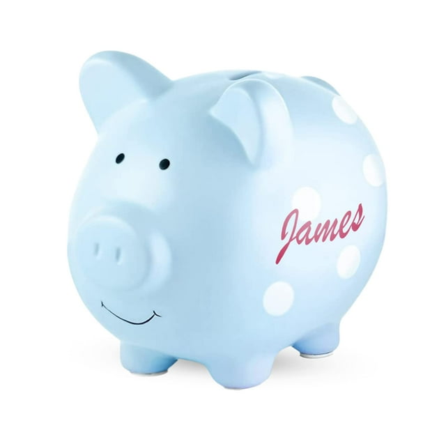 Custom Ceramic Piggy Banks for Kids Perfect Sized Cute Coin Saving