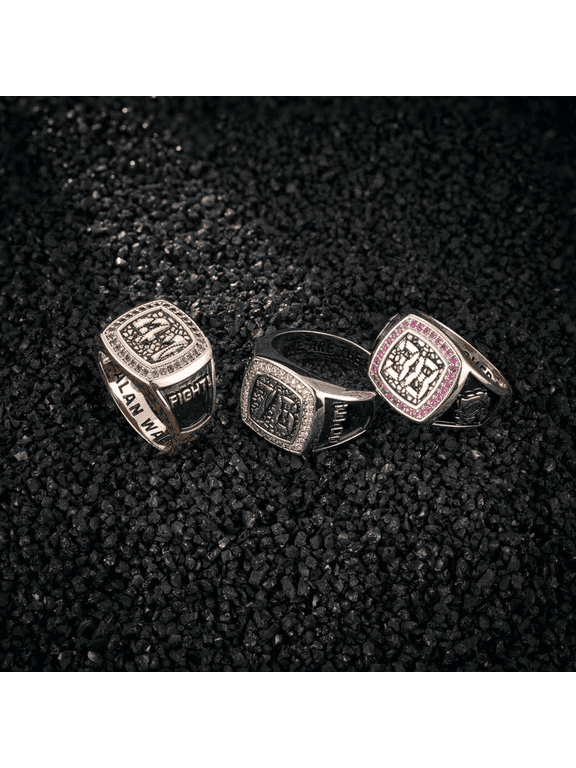 Custom Championship Ring for Men, Personalized Sports Number Signet Ring, Team Jersey Logo Ring, College Graduation Senior Statement Gift
