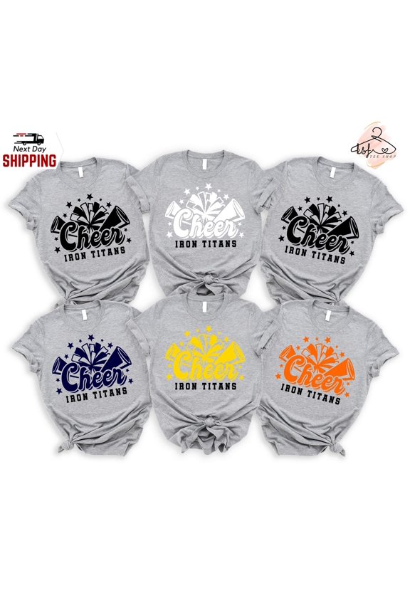 Custom Cheerleader Shirt Cheer Team Tee