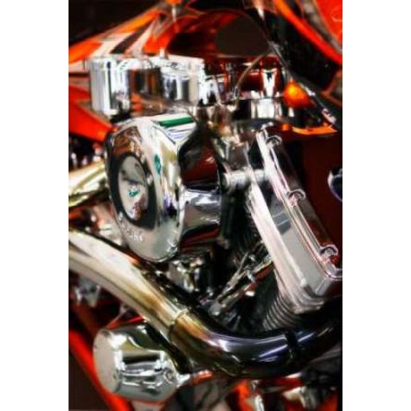 Custom Chopper I Poster Print by Alan Hausenflock