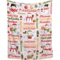 thumbnail image 1 of Custom Christmas Blanket | Personalized Blanket for Boys Girls | Plush Cozy Customized Name Blanket | Personalized Gifts Name Blanket for Birthday Christmas | 40"x50"-Kids/Throw Size, 1 of 6