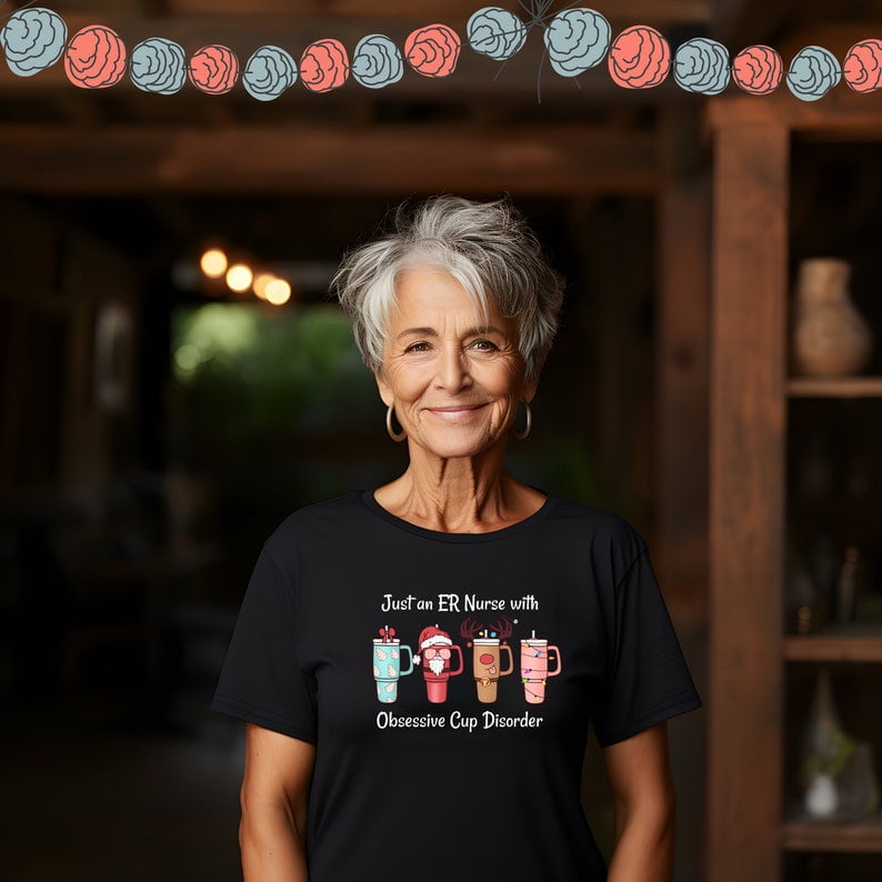 Custom Christmas Er Nurse Shirt Christmas tshirt Emergency