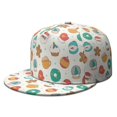 thumbnail image 1 of Custom Christmas Printed Flat Baseball Cap – Adjustable Snapback Hat with Flat Bill, Breathable and Durable, Personalized Design for Sports, Travel & Daily Wear, 1 of 6