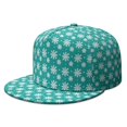 thumbnail image 1 of Custom Christmas Printed Flat Baseball Cap – Adjustable Snapback Hat with Flat Bill, Breathable and Durable, Personalized Design for Sports, Travel & Daily Wear, 1 of 6