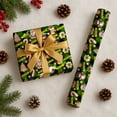 thumbnail image 1 of Custom Christmas Wrapping Paper, Personalized Wrapping Paper Rolls with Santa Claus Gingerbread Christmas Tree, 1 of 8