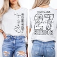 thumbnail image 1 of Custom Class Of 2027 Shirt Custom Name Senior 2027 Tshirt Twenty Six Graduate Top Graduati, 1 of 3