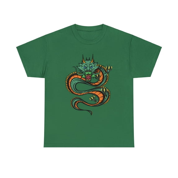 Custom Classic Dragon Hand Drawn celebrating the Year of the Dragon.