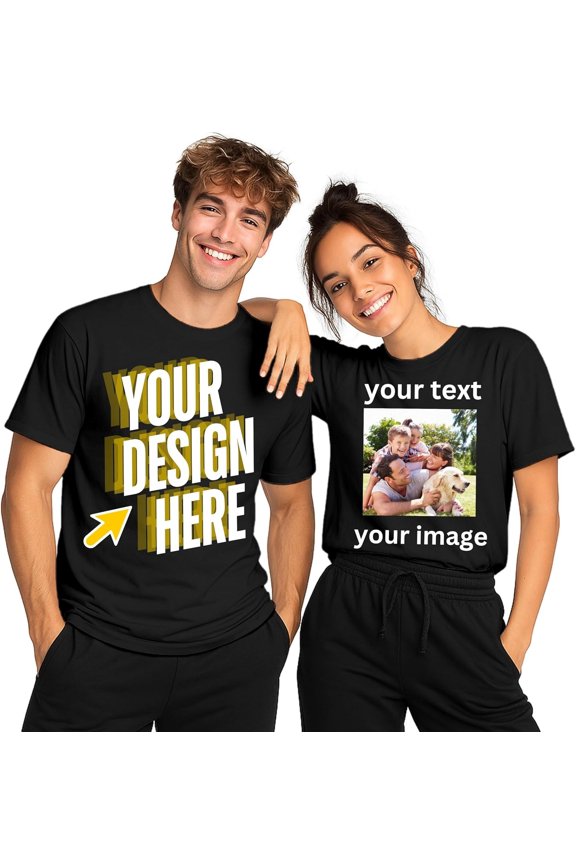 Custom Coach Work Identity Daily Wear T-Shirt Personalized Name Logo Photo Tee