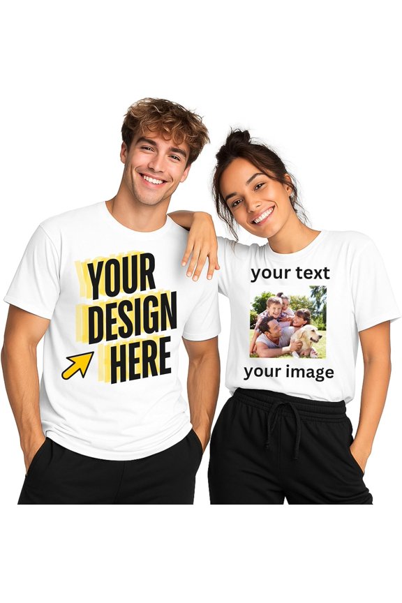 Custom Coach Work Identity Daily Wear T-Shirt Personalized Name Logo Photo Tee