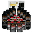 thumbnail image 1 of Custom Coat Black 2 Gallon Urethane Roll-On, Brush-On or Spray-On Truck Bed Liner Kit with Roller and Brush Applicator Kit - 3 to 1 Mix Ratio, 1 of 8