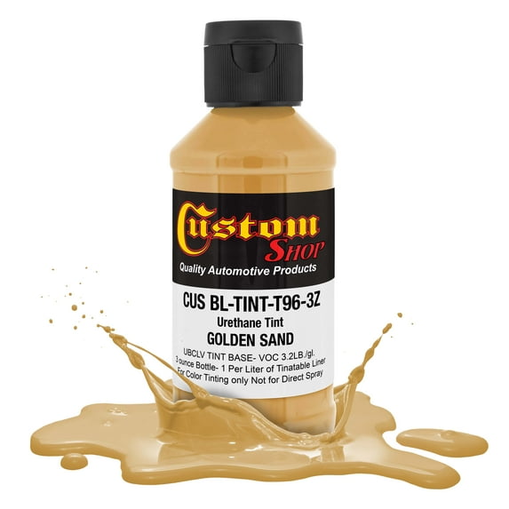 Custom Coat Camo Series 3oz. (Golden Sand Federal Standard Color #30266) Urethane Tint Concentrate for Truck Bed Liner