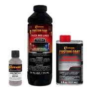 Custom Coat Mesa Gray 1 Quart Urethane Spray-On Truck Bed Liner Kit - Easy Mixing , Prevent Stop Rust