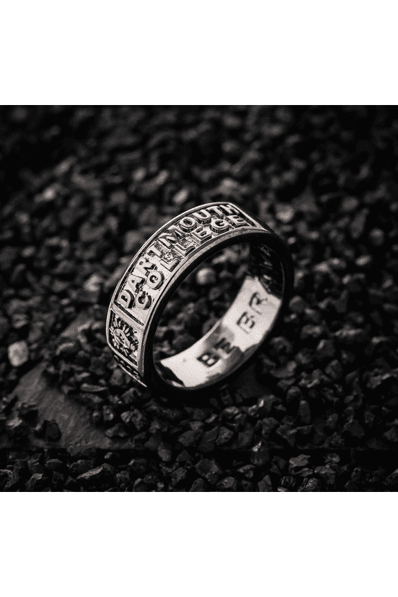 Custom College Jewelry,Personalized Class Ring for Man,High School Class Band Ring,Senior Class Ring,University Graduation Ring Gift 2026