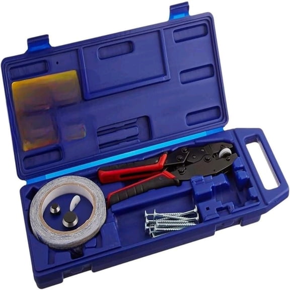 Custom Color Punch Kit Basic with Powerhead Screws, Hole Punch Tool and 1" x 50' SpeedTape - Perfect for Professional Contractors and Technicians - 80056