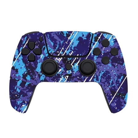 Custom Controllerzz Custom Wireless Controller Compatible with PS5 - Multiple Designs Available (Midnight Surge)