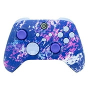 Custom Controllerzz Designer Series Custom Wireless Controller for PC, Windows, Series X/S & One - Multiple Designs Available Purple Chaos & Light Violet Inserts