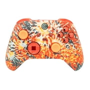 Custom Controllerzz Designer Series Custom Wireless Controller for PC, Windows, Series X/S & One - Multiple Designs Available Solar Flare & Red Chrome Inserts