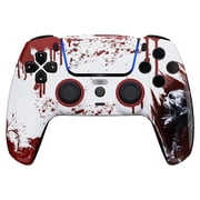 Custom Controllerzz Modded Wireless Custom Controller for PS5 - Compatible With All Shooting Games - Rapid Fire, Dropshot, Akimbo & More Bloody Zombie