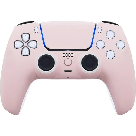 Custom Controllerzz Modded Wireless Custom Controller for PS5 - Compatible With All Shooting Games - Rapid Fire, Dropshot, Akimbo & More (Baby Pink)