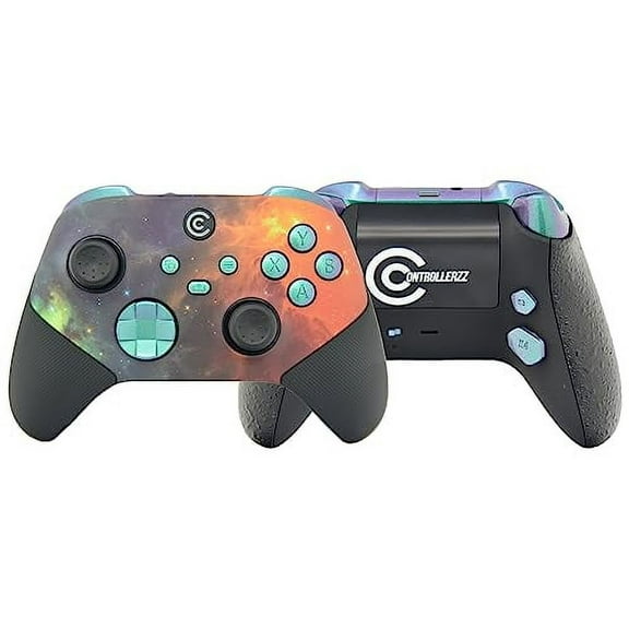 Custom Controllerzz Pro Series Custom Wireless Controller for Xbox Series X/S, Xbox One, & PC - Multiple Designs Available (Vibrant Universe)
