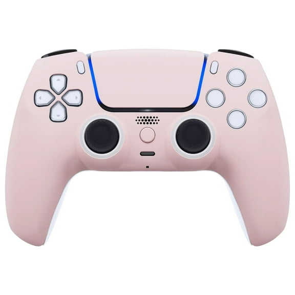 Custom Controllerzz Wireless Controller Compatible with PS5 - Multiple Designs Available (Baby Pink)
