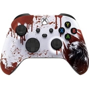 Custom Controllerzz Wireless Controller for Microsoft Series X/S & One - Custom Soft Touch Feel - Custom Series X/S Controller X/S Bloody Zombie