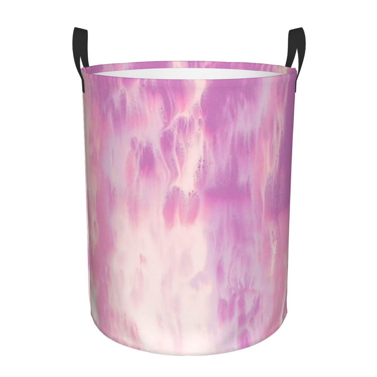 Tie Dye Purple Laundry Basket