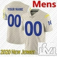 thumbnail image 1 of Custom Cooper Kupp Aaron Donald Football Jerseys Matthew Stafford Puka Nacua Kyren Williams Tutu Atwell Tyler Higbee Stetson Bennett Mens Womens Youth KIDS, 1 of 7