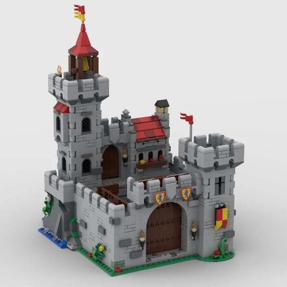 Custom Creative Building Block Set, 1516 Pieces Architecture DIY Assembly Gift Toy