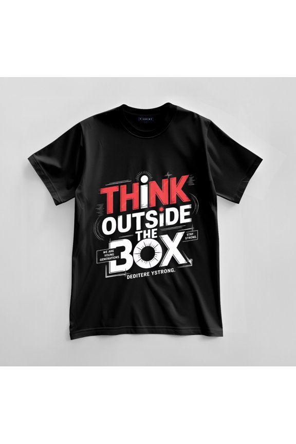 Custom Creative Mindset Graphic T-shirt Design Unisex Jersey Short Sleeve Tee