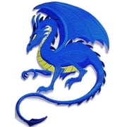 Custom Crouching Dragon Embroidery Iron On/Sew Patch [97.8]