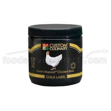 Custom Culinary Gold Label Base Savory Roasted Chicken, 20 Pound