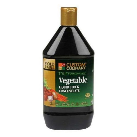 Custom Culinary Gold Label Vegetable Liquid Stock Concentrate, 68101AGLD (21408310)
