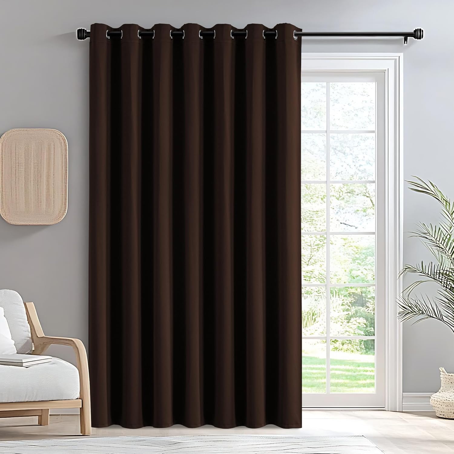 Custom Curtains for Living Room 1 Panel, Blackout Curtains Thermal