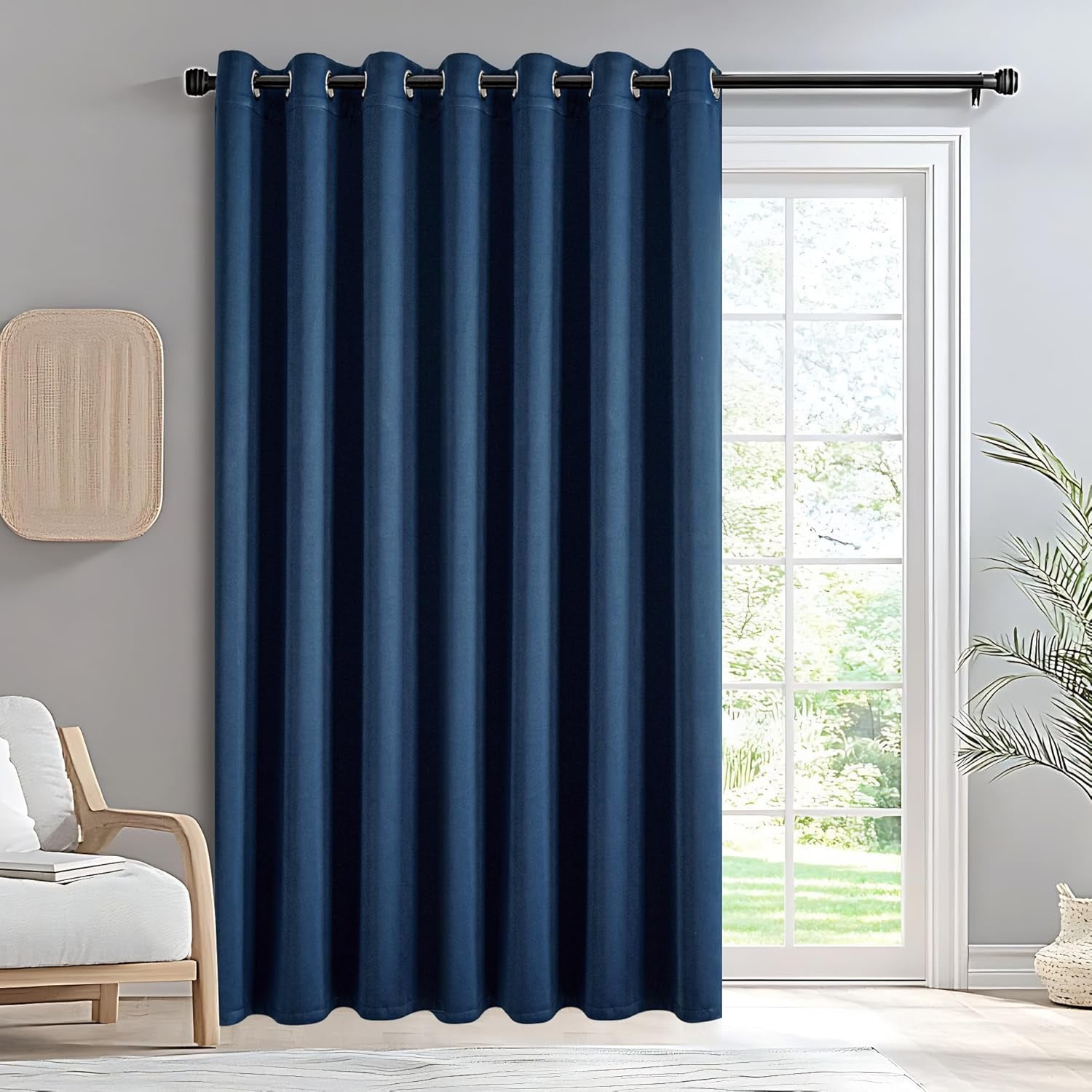 Custom Curtains for Living Room 1 Panel, Blackout Curtains Thermal
