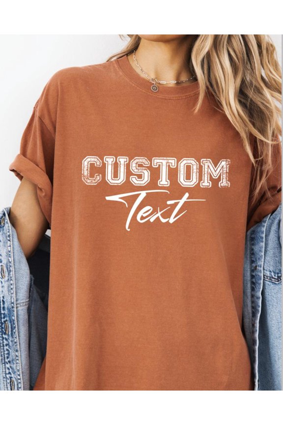 Custom Custom Text Shirt Custom Logo Shirts Logo T shirt Design Shirt Your Business Logo B