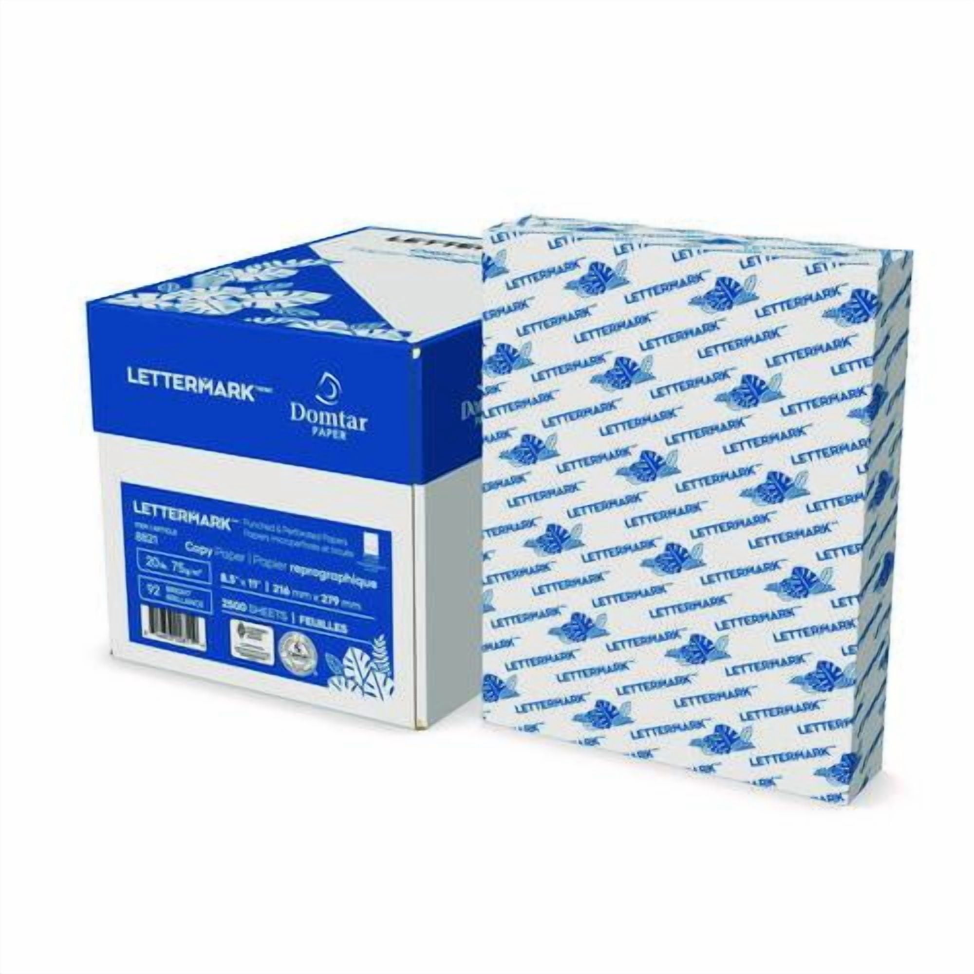 Custom Cut-Sheet Copy Paper, 92 Bright, Micro-Perforated 3.66" from Bottom, 20 lb Bond Weight, 8.5 x | Bundle of 10