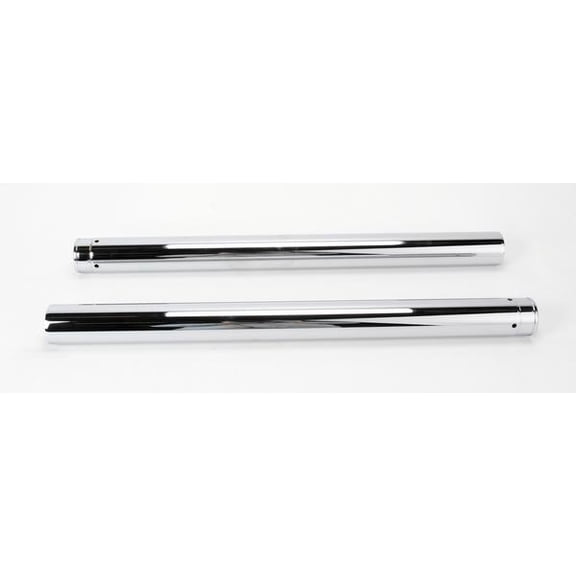 Custom Cycle T 2012UC 49mm Show Chrome Fork Tubes - 23.50in.