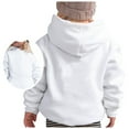 thumbnail image 1 of Custom DIY Casual Loose Fit Long Sleeve Hooded Sweatshirt for Kids and Youth Sportswear Girls and Toddlers' Pullover Hoodie Sweatshirt, 1 of 4