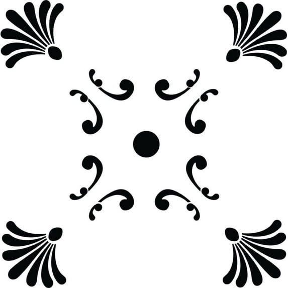 Custom Decal Ceiling Design Picture Art Living Room Design Decor Sticker Vinyl Wall Decal 18 X 18 Inches