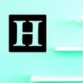 thumbnail image 1 of Custom Decals Alphabet Letter H Wall Art Size: 16 X 16 Inches Color: Multi, 1 of 1